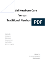 Traditional Newborn Care