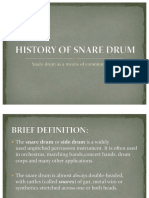 History of The Snare Drum