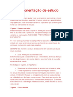 Aula 5 - Orientção de Estudos 15 e 21 de Março de 2022