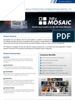 Mosaic: Solutions For Interactive Digital TV