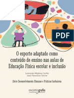 Ebook - O Esporte Adaptado Como Conteudo de Ensino Nas Aulas de Educacao Fisica