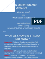 Foreign Migration and Remittances - Adhikari and Gurung 2011