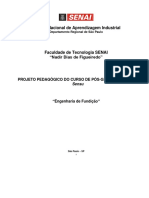 Projeto Pos-Graduacao - Engenharia de Fundicao