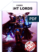 Codex: Night Lords - TCP Playtest