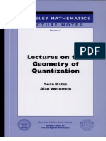 Lectures On The Geometry of Quantization