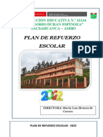 Plan de Refuerzo-Escolar 2022 Matematicas