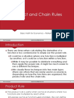 1.3 Product Chain Rules