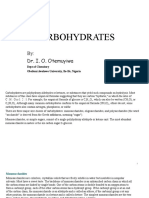 CARBOHYDRATES Lecture Notes (Autosaved)