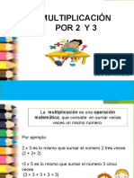 Multiplicacion Por 2 y 3