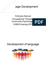 Development of Language