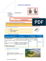 D3 A1 SESION Leemos Un Texto Argumentativo Sobre La Biodiversidad