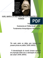 Aula 8 Marxismos Karl Marx