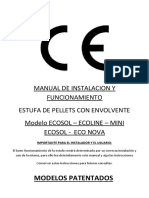 Manual Instrucciones Eco Nova-Mini Eco Sol-Eco Line