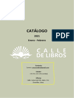 Calle de Libros 2021 ENERO