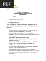 Parcial de Acuerdos Internacionales y Medios para La Exportación