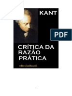 Kant - Crítica Da Razão Prática (PDF-Livro)