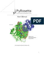 PyRosetta Manual