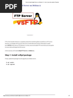 How To Install VSFTPD Server On Debian 11 - Unix - Linux The Admins Tutorials