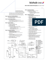 Bizhub C452 Configuration Sheet