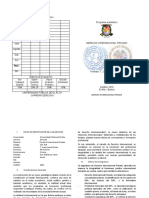 Programa de Derecho Internacional Privado