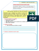 D3-Ficha Matematica 22-08-22... Hacemos Un Croquis de Evacuacion de Nuestro Colegio