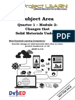 SCIENCE - Quarter 1 Week 2