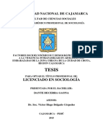 Factores Socioeconómicos y Demográficos Asociados A La Violencia Intrafamiliar en Adolescentes em