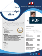 Economic Analysis of Law-Poster