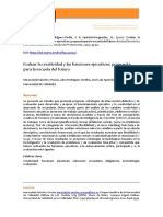 Evaluar La Creatividad y Las Funciones Ejecutivas Propuesta para La Escuela Del Futuro