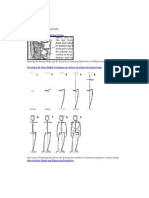 Drawing The Human Body and Its' Forms by Comparing Body Parts To Different Geometric Shapes