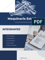 Maquinaria Estatica