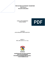 INFORME 9 de Laboratorio de Fisica Electricidad y Magnetismo RELACIÓN CARGA - MASA