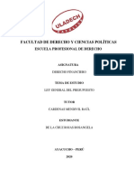 Ley General Del Presupuesto-Rosangela