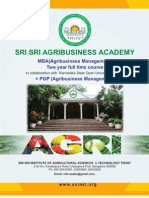 Sri Sri Agri Academy 2011