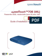 Speedtouch706WL Manuel