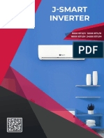 Fiche Technique Climatiseur J Smart Inverter 9000btu. 12000btuh. 18000btuh. 24000 Btuh - MEGALIFE