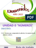 01 Clase 1 Números Enteros Octavo Básico