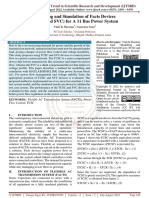 Modelling and Simulation of Facts Devices TCSC and SVC For A 11 Bus Power System