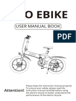 Ado Ebike: User Manual Book