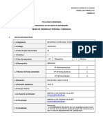 Silabo 2022-II DESARROLLO PERSONAL Y LIDERAZGO A