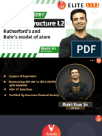 Rutherford and Bohr's Atomic Model