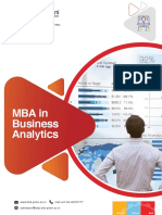 MBA in Business Analytics