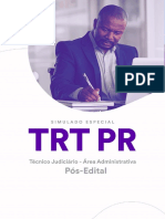 1º Simulado TRT PR - Técnico Judiciário - Área Administrativa