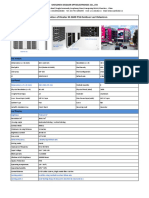 Spec of Dicolor M-160D Outdoor Led