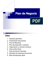 Plan de Negocios