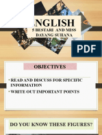 English: 5 Bestari and Miss Dayang Suhana