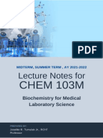 CHEM 103M - Compilation of Lecture Notes (Midterms)