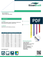 Cabo Elétrico Ar150: Tensão 0,6kV