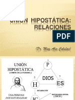 S5 - La Unión Hipostática Relaciones