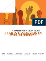 Communication Plan - I Count - Youths in 2022 National Election